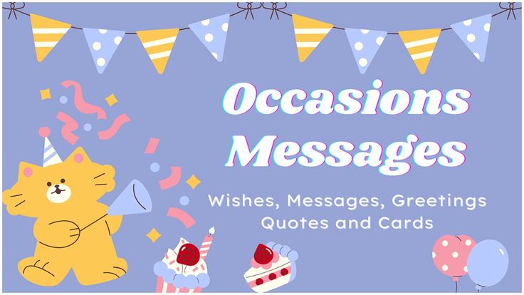 Occasions Messages