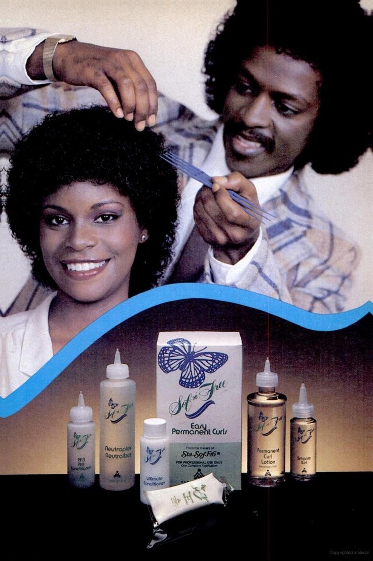 Soft n Free, Sta-Sof-Fro Curls, 1980 Black Hair History, Nostalgia 80s, Hair History, Jheri Curl, Social Media Specialist, Beauty Ads, Jerry Curl, Strange Fruit, Black Glamour