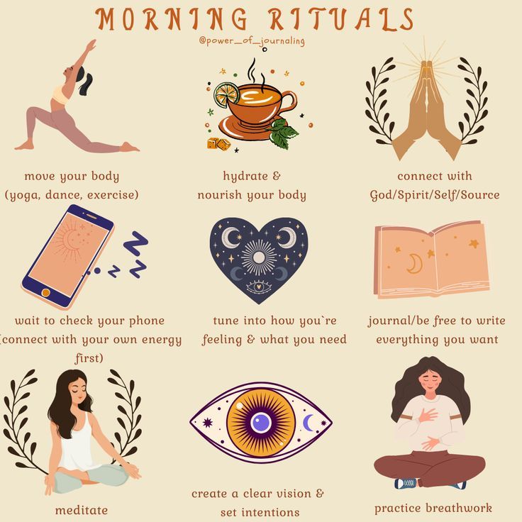 #morning #morningrituals #planning #hydrate #nourish #nourishyourbody #yoga #dance #exercise #streaching #connectwithgod #nature #journaling #meditate #setintentions #breathwork #selfcaredaily #selfcare #selfcaretips #selfcarerituals #healing #powerofjournaling #healingpowerofjournaling Lammas Lughnasadh, Morning Routines List, Vibrational Healing, Moon Pics, Gratitude Daily, Modern Mystic, Moon Magick, Morning Yoga Routine, Witch Rituals