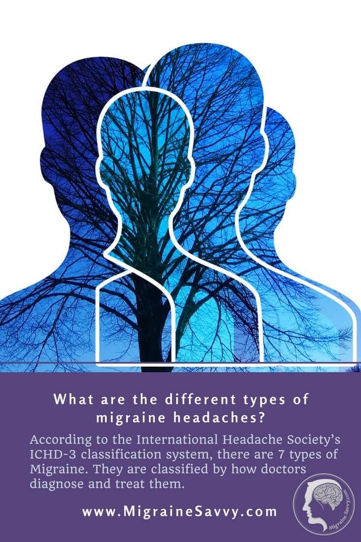 What are the different types of migraine headaches? @migrainesavvy # ...