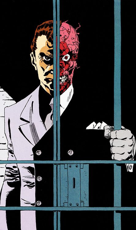 Harvey Dent Two Face, Book Villains, Tim Sale, Two Face Batman, Batman Rogues Gallery, Batman Rogues, Comic Book Villains, Gotham Villains, Harvey Dent