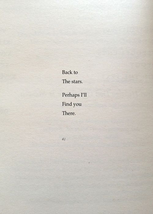 an open book with the words back to the stars, perhaps i'll find you there