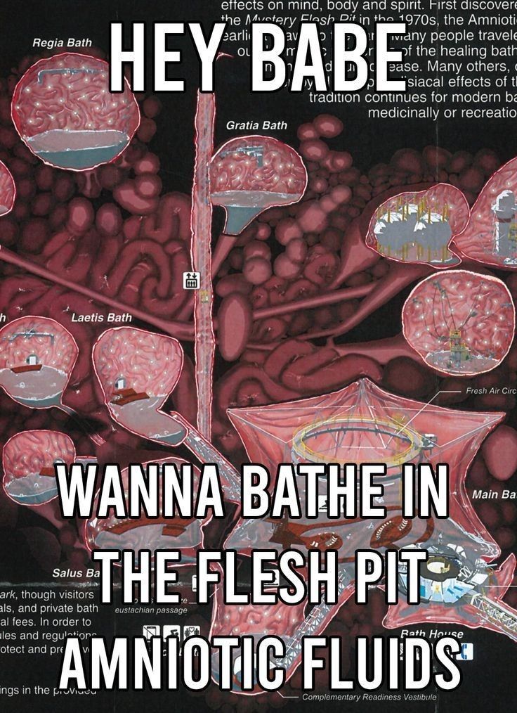 an advertisement for the flesh pit and other medical devices