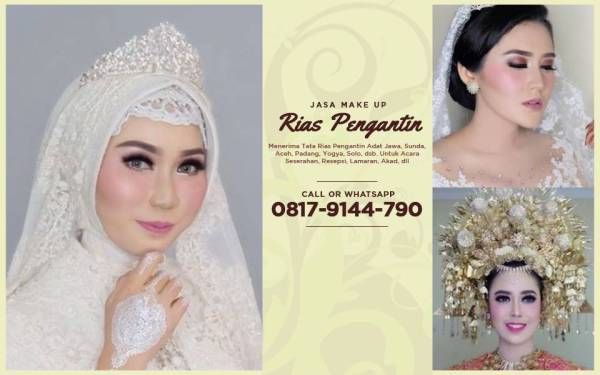 Promo Wa 0817 9144 790 Make Up Untuk Pengantin Paket Wedding Tata Rias Wajah Natural Pengantin Pengantin Berhijab Rias Wajah Pengantin