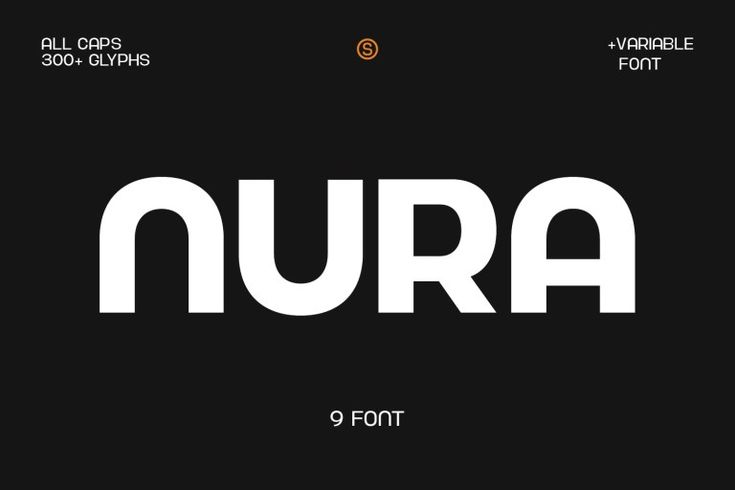 the font and numbers for nura