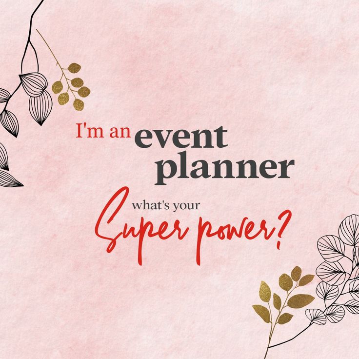 Being an event planner is no less than a super power 👀✨



.
#eventplanner #eventplannerlife #eventplanners #eventmanager #eventmanagers #eventmanagerlife #superpower #events #event #eventmanagement #eventmanagers #eventmanagement #✨ #eventersofinstagram #eventstylist #lunkedevents Event Planning Quotes Posts, Events Manager Aesthetic, Party Planner Quotes, Event Planner Instagram Post, Event Management Quotes, Event Planner Quotes Business, Party Planner Aesthetic, Event Planning Business Aesthetic, Event Management Aesthetic