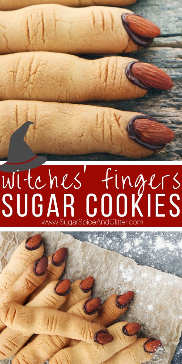 two pictures with different types of cookies on them and the words white's fingers sugar cookies