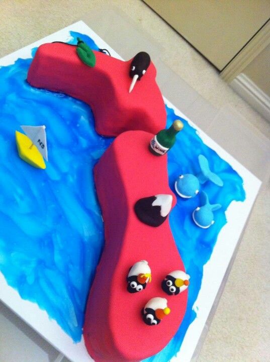 a birthday cake with angry birds on it