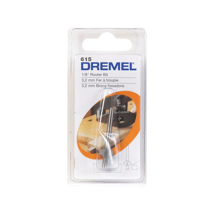 the dremel drill bit is packaged in a package