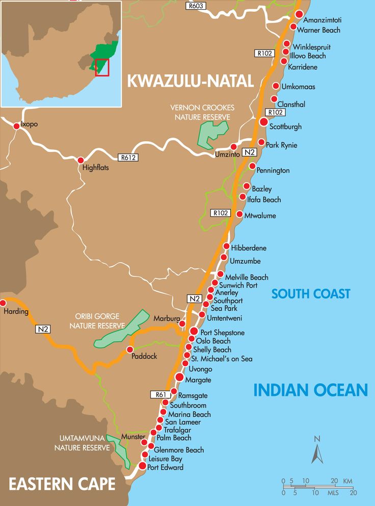 a map showing the location of kaua'u - nai and eastern coast