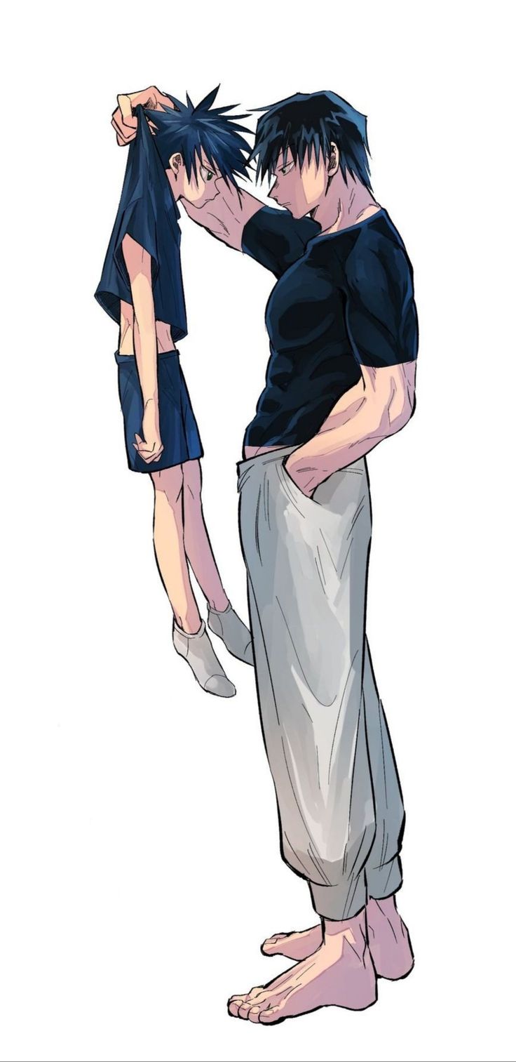 Toji and Megumi Fushiguro Wallpaper | Megumi's dad, Anime family, Anime fr