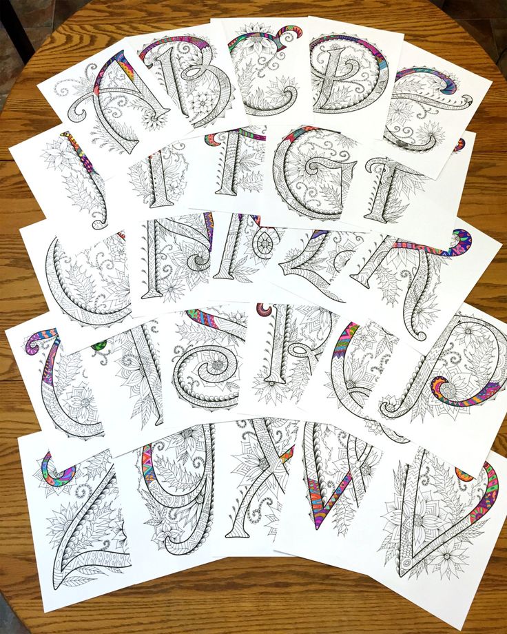 26 Uppercase Zentangle Letters inspired by the font by DJPenscript Zentangle Letters, Uppercase Alphabet, Alfabet Letters, Fancy Letters, The Font, Alphabet Coloring, Doodles Zentangles, Ink Drawings, Ink Drawing Illustration