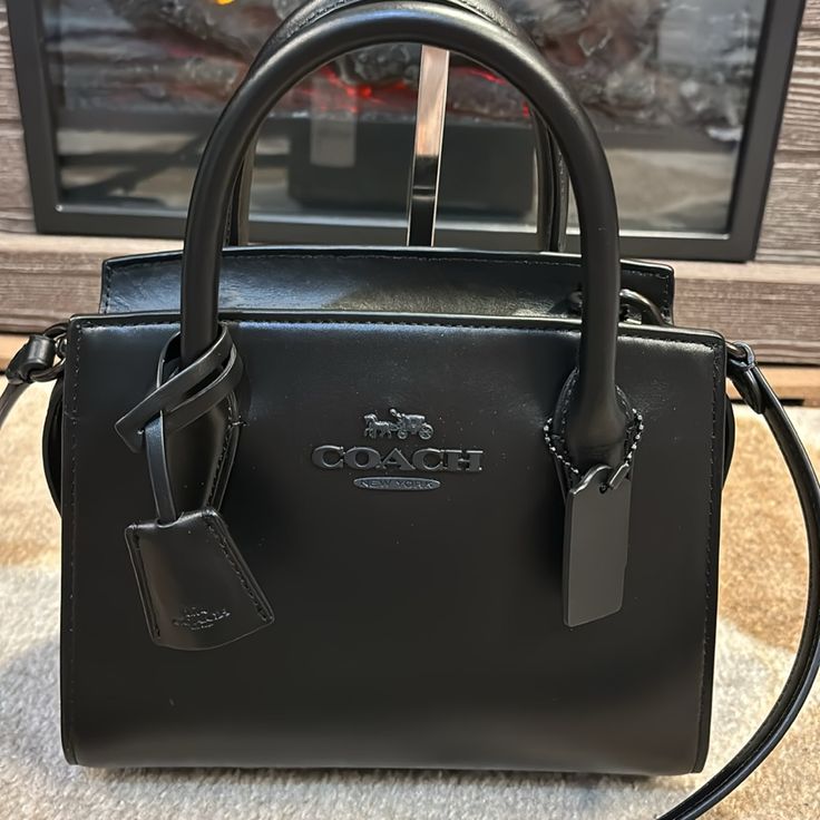 Reposhing This Item I Purchased From @Db1076. Loved It, But Ready To Rotate For Something New. Questions? Leave A Comment Below! Coach Bags, Something New, Calf Leather, Crossbody Bags, Handles, Bag Lady, Product Description, Wardrobe, Leather