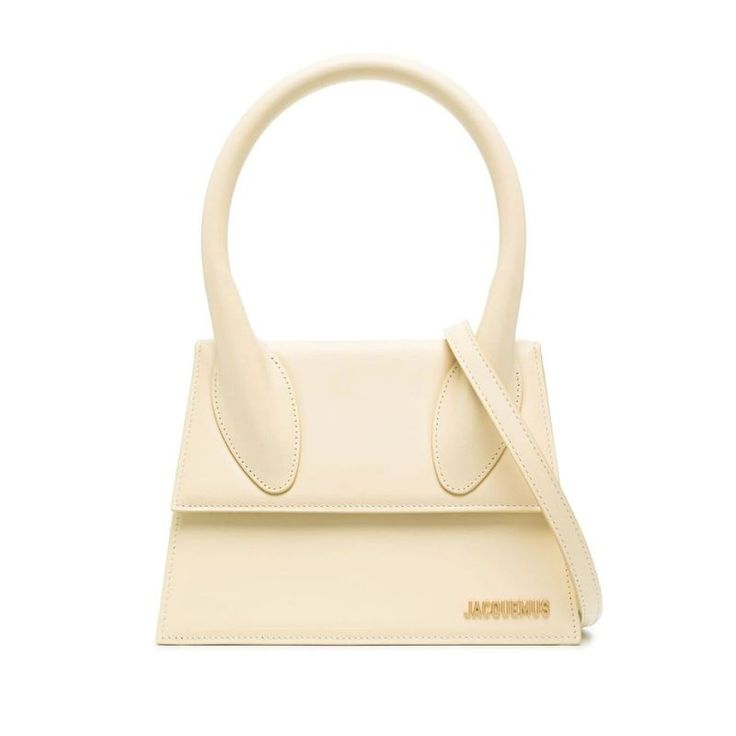 Jacquemus Le Grand Chiquito, Le Grand Chiquito, Jacquemus Bags, Jacquemus Bag, Leather Handbags Women, Woman Bags Handbags, Printed Leather, Ivory White, Luxury Items