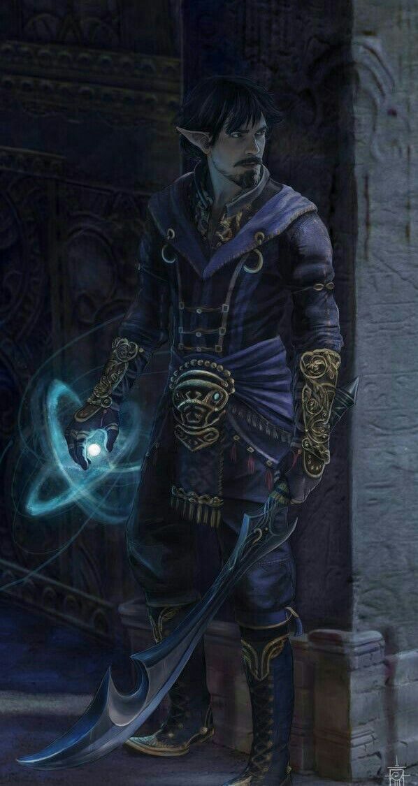 Elf Magus - Pathfinder PFRPG DND D&D d20 fantasy Half Elf, Heroic Fantasy, Male Character, Dungeons And Dragons Characters, Fantasy Male, High Fantasy, Fantasy Warrior, Arte Fantasy, Fantasy Rpg