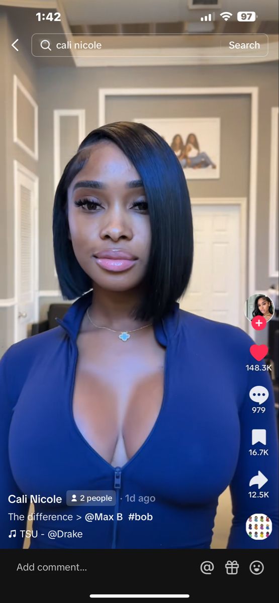 Asymmetric Bob Black Women, Bob With Side Part Black Women, Sleek Bob Side Part, Side Part Shoulder Length Hair Weave, Side Part Bob Weave Closure, Deep Side Part Short Hair, Bobs Side Part, Sew In Bob Side Part, Side Part Bob With Layers