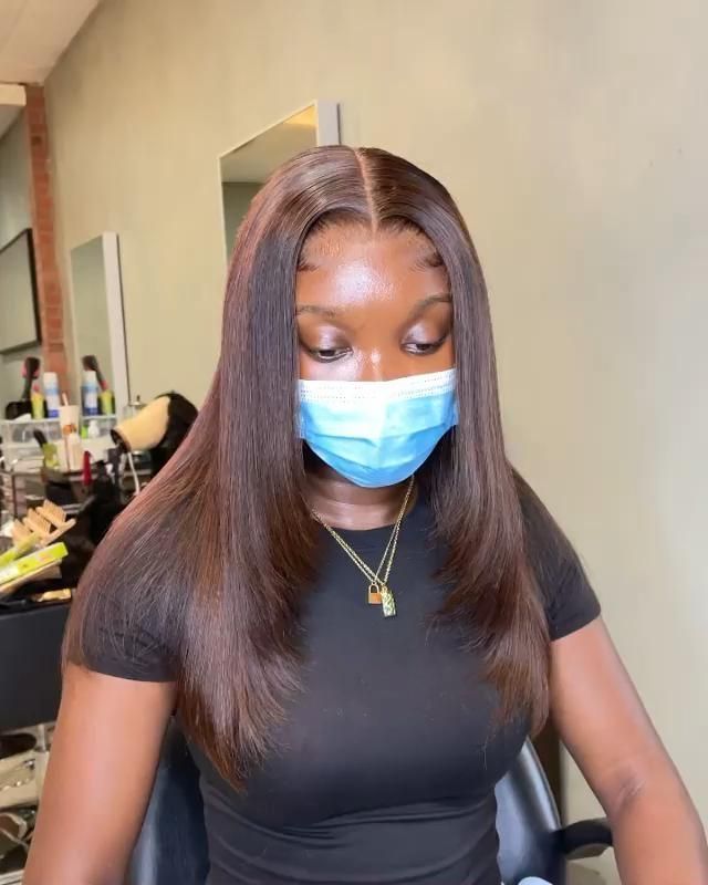 2x6 Closure Sew In, Style Manifestation, Highlight Hair Dye, Wig Highlights, Grad Hair, 19th Bday, Bday Hair, Quick Weaves, Highlight Hair