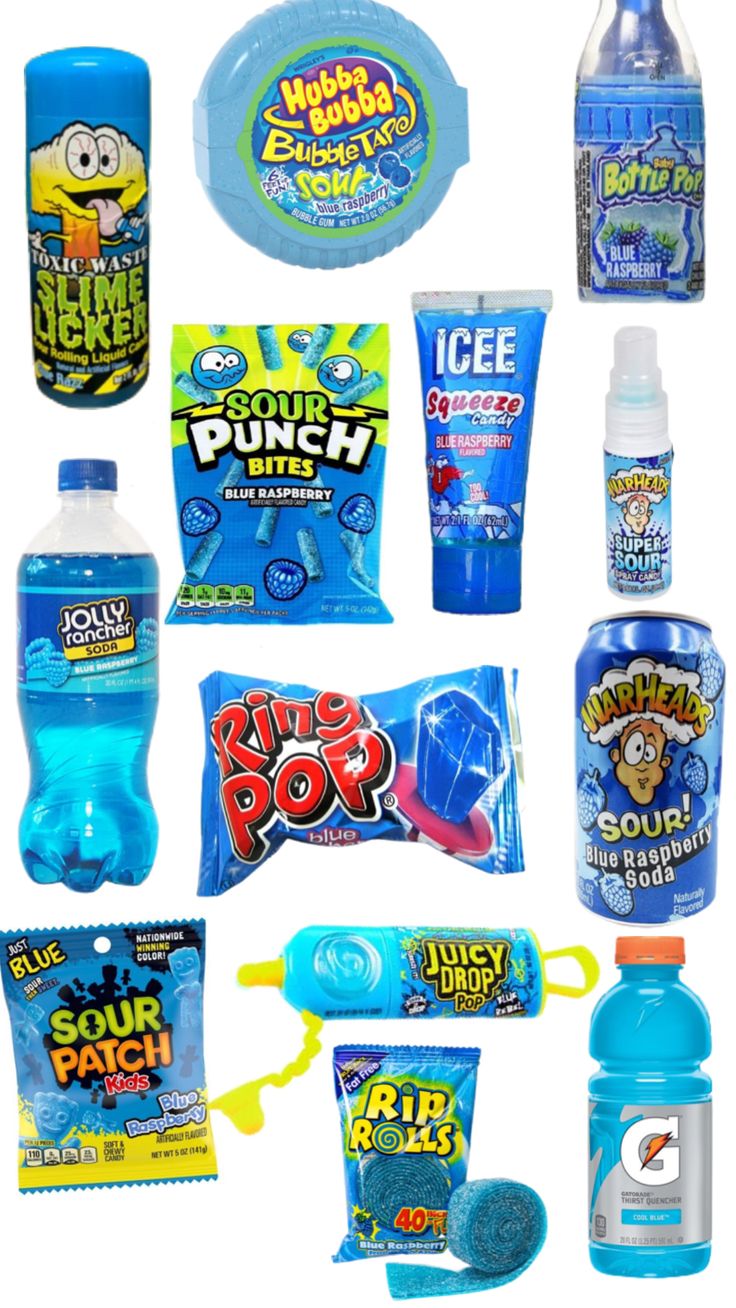 the contents of a variety of sports drinks and snacks are arranged in a circle on a white background