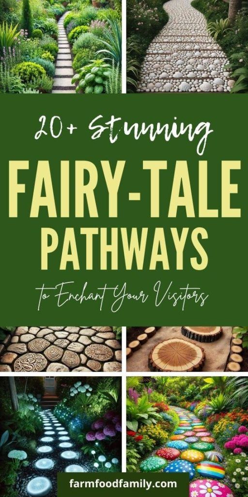 the cover of 10 stunning fairy - tale pathways to enchant your visitors