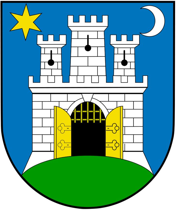 the coat of arms of an italian city