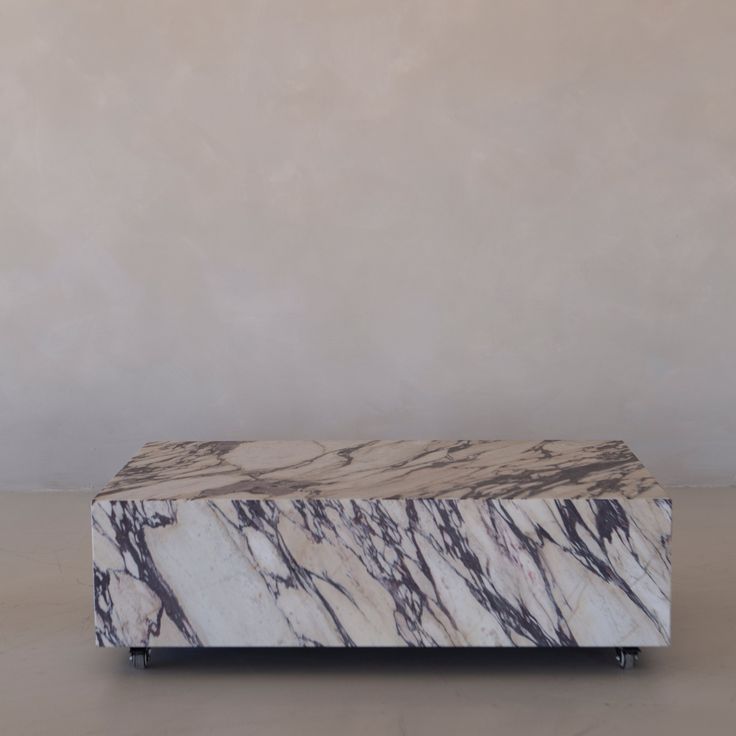 a marble box sitting on top of a table