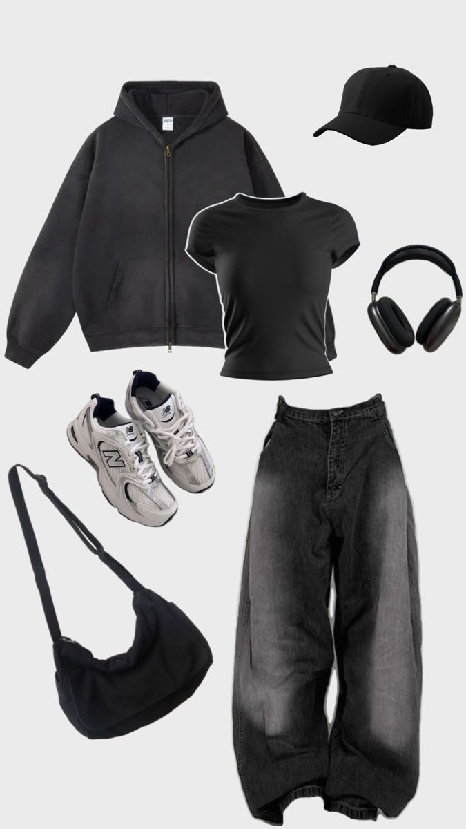 Style For School, Baggy Aesthetic, Street Style Outfits Casual, Outfits Baggy, Baggy Style, Outfit Inspo Casual, Stylish Clothes, Looks Street Style, Mode Inspo