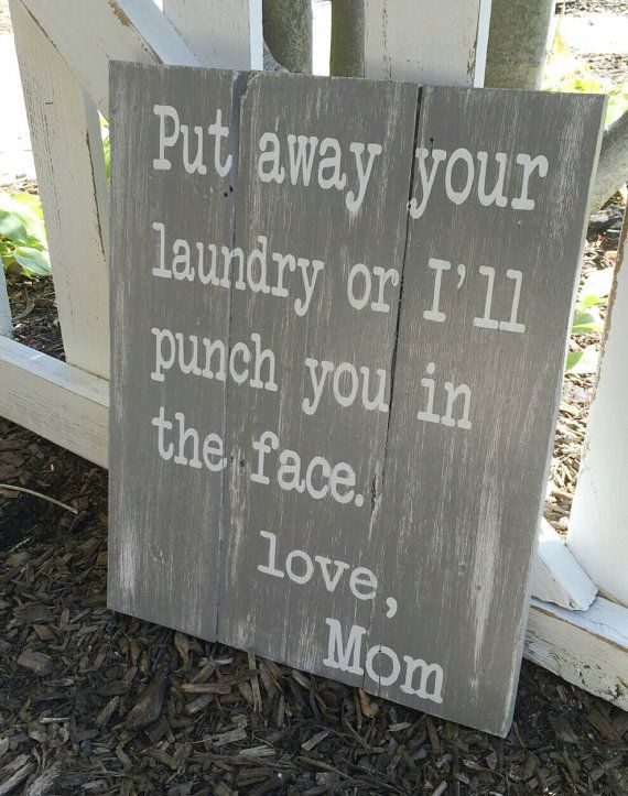 Laundry room decor  laundry room sign  by HillcraftDecor on Etsy Humour, Wood Decor Wall, Laundry Room Quotes, Laundry Humor, Laundry Room Sign, Rustic Wood Decor, Laundry Sign, Distressed Wood Signs, Laundry Room Signs