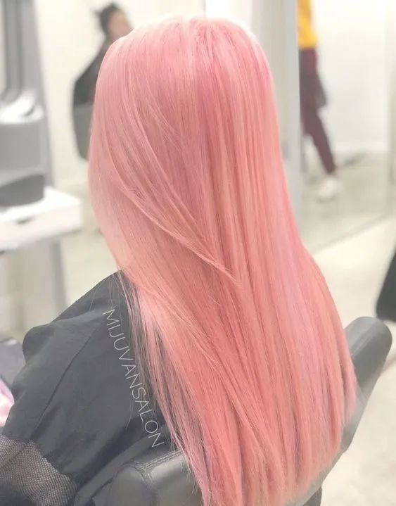 Dyed Hair, Pastel, Pastel Pink Hair, Fashion Hair, Hair Dye, Baby Design, Pink Hair, Pastel Pink, Hair Inspo