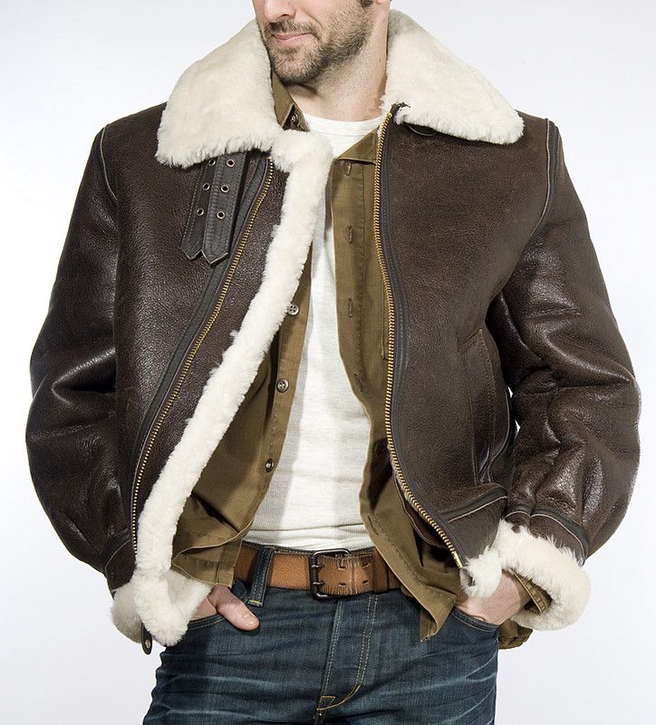 Leather Flight Jacket, Sheepskin Coat, Men's Leather Jacket, Clothing Catalog, Aviator Jackets, Weekly Outfits, Sheep Leather, Flight Jacket, Leather Motorcycle Jacket