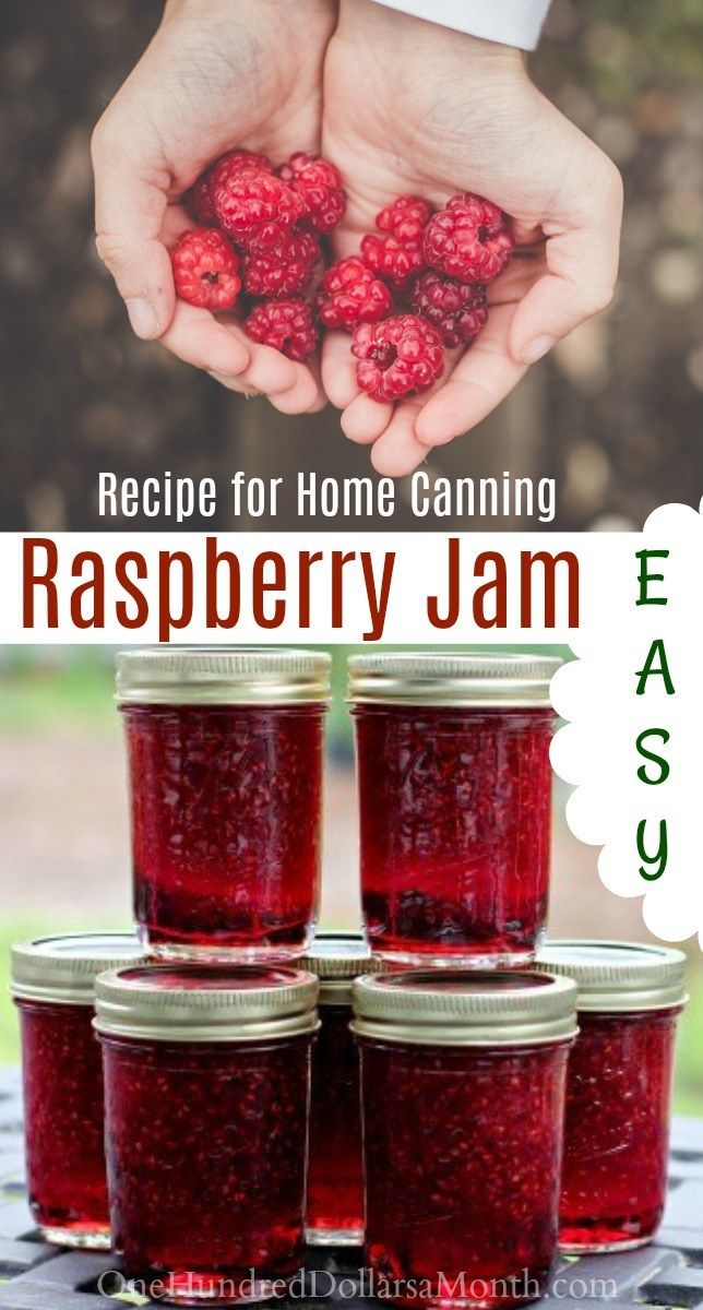 raspberry jam recipe for home canning