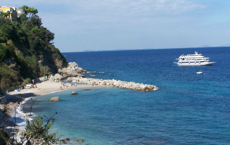 Beautiful Beach in Capri Italy Amalfi Coast Italy, Capri Italy ...