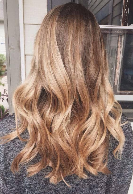 Medium Golden Blonde with Highlights - The Cuddl Golden Blonde Hair Color, Ombre Hairstyles, Honey Blonde Hair Color, Brunette Ombre, Golden Blonde Hair, Balayage Blonde, Honey Blonde Hair, Strawberry Blonde Hair, Ombré Hair