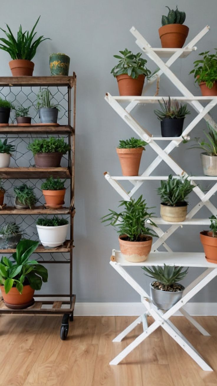 Looking for home decor planting stand ideas This DIY plant stand for your indoor or outdoor plants can add a touch of green to your living room front porch or even as wedding decor Check out these creative plant stand ideas for indoor plants living room TV and more