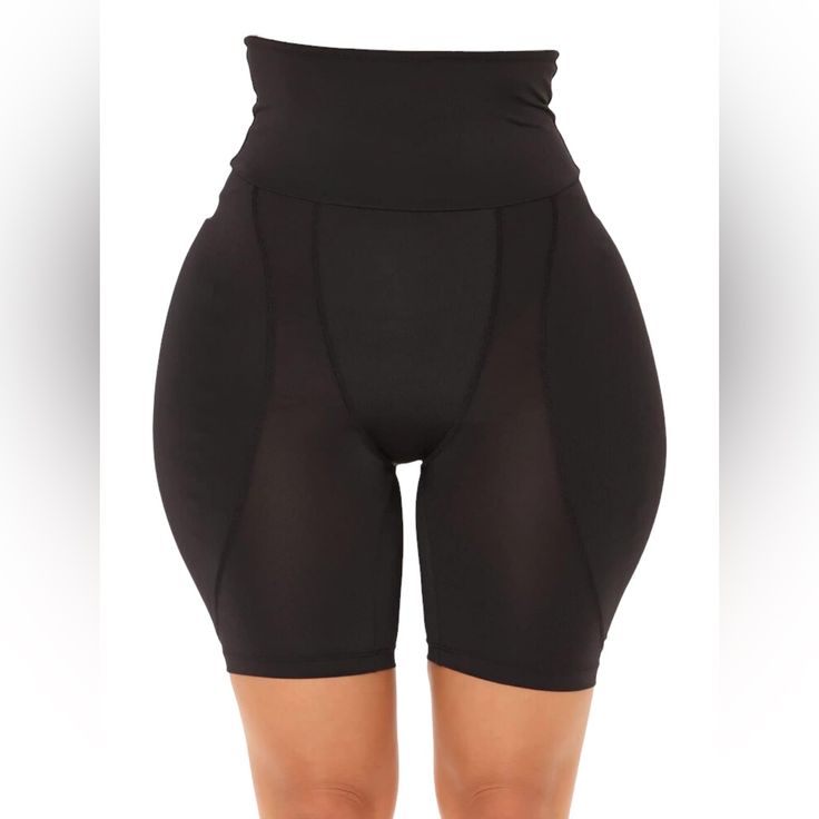 Curve Enhancer Hip Pads Body Shaper Women's High Waisted Padded Hip Enhancer With Removable Pads Tummy Control: These Shape-Wear Shorts Feature A Tummy Control Design That Provides A Slimming Effect, Flattening Your Stomach And Creating A More Streamlined Silhouette Removable Pads Comfortable Fabric: Soft, Stretchy Fabric Conforms To Your Body For A Comfortable, Second-Skin Feel That You Can Wear All Day, Every Day Seamless Design High-Waisted Support Join Me On Poshmarkmy Favorite App To Buy & Black Shapewear With Built-in Bra For Sports, Black Stretch Shapewear For Yoga, Black Shaping Shapewear For Yoga, Black Stretch Shapewear For Workout, High Stretch Black Shapewear For Yoga, Compressive Shapewear For Workout, Compression Sports Shapewear, High Stretch Shapewear For Sports, Sports Compression Shapewear