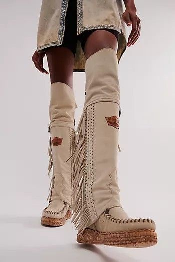 Flat High Boots, Native American Boots, Native Boots, Womens Fall Boots, Tall Western Boot, Cowgirl Couture, Shoes Boots Heels, Curated Closet, Heels Sneakers