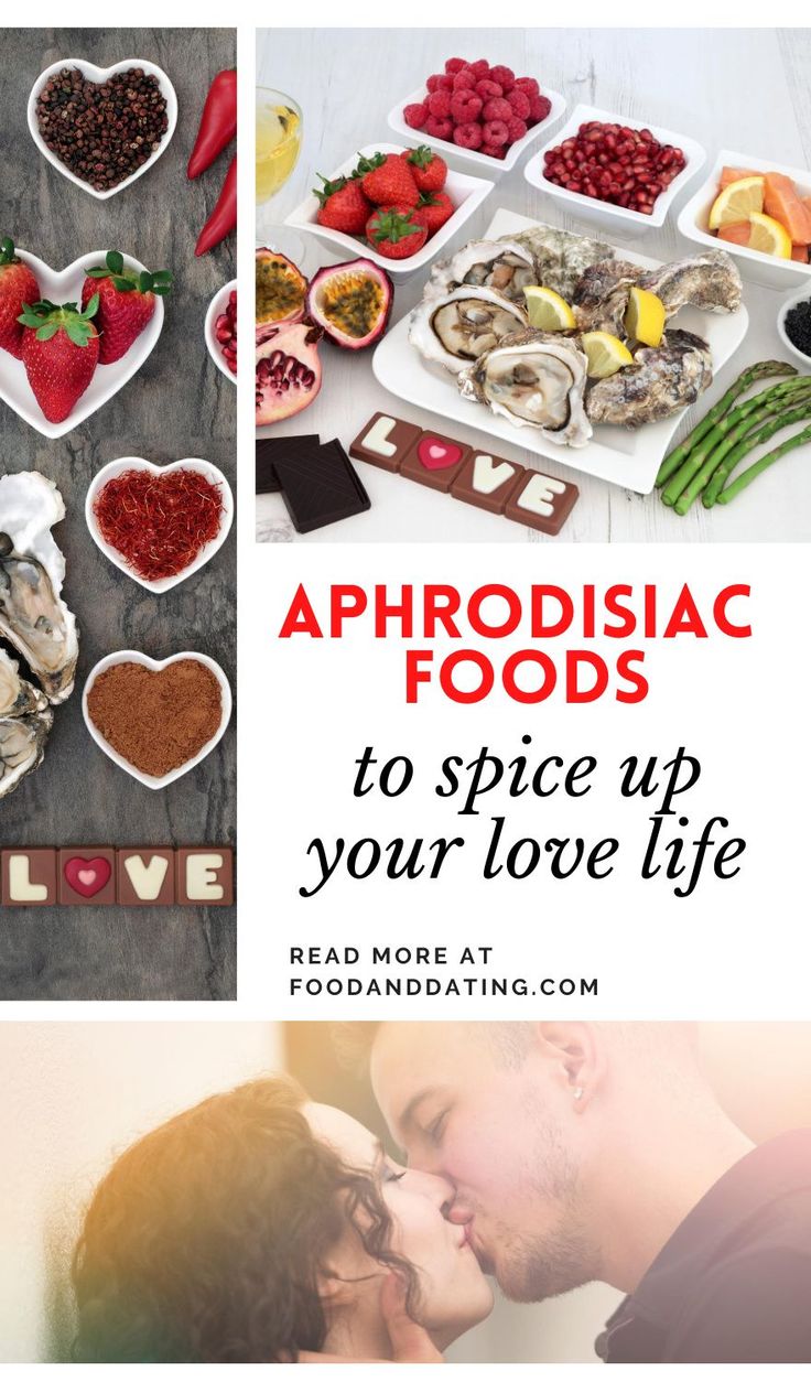 the words aphrodia foods to spice up your love life