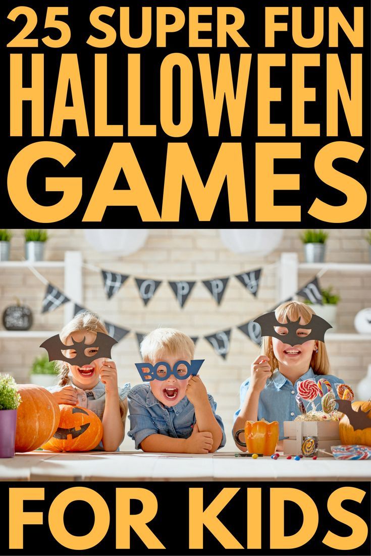 the 25 super fun halloween games for kids