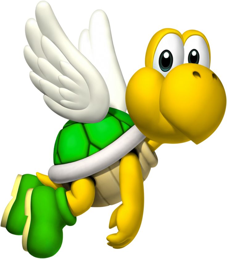 an image of a cartoon turtle with wings