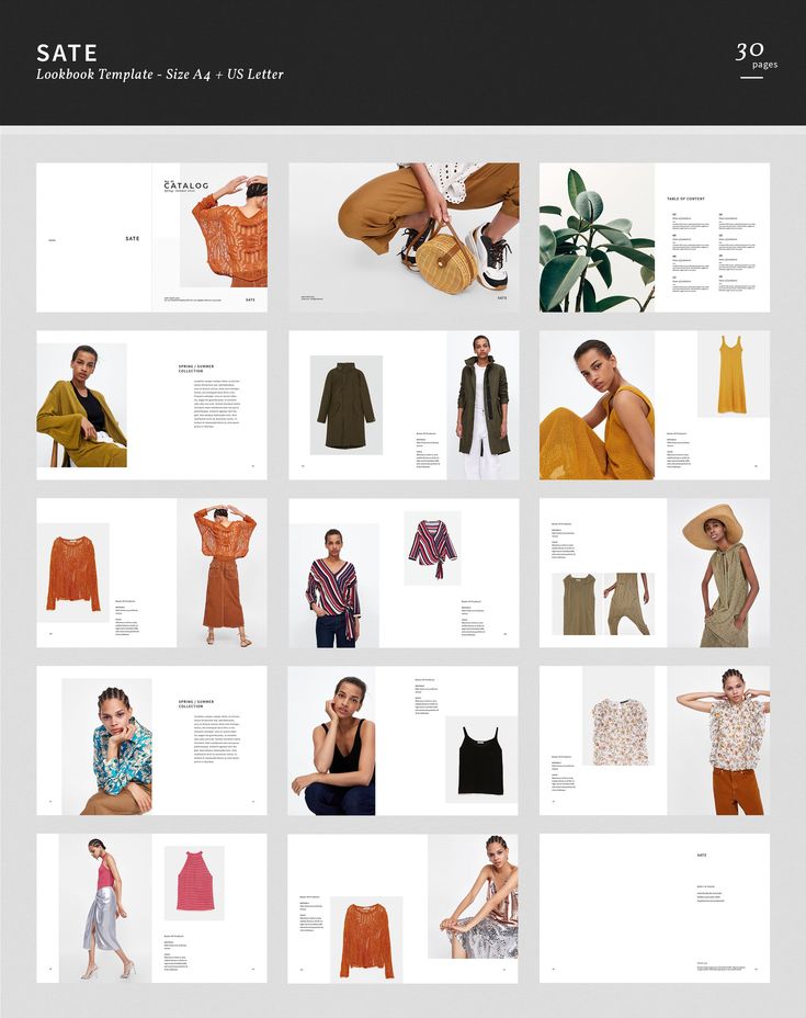 an image of a website page with images of women's clothing and accessories on it