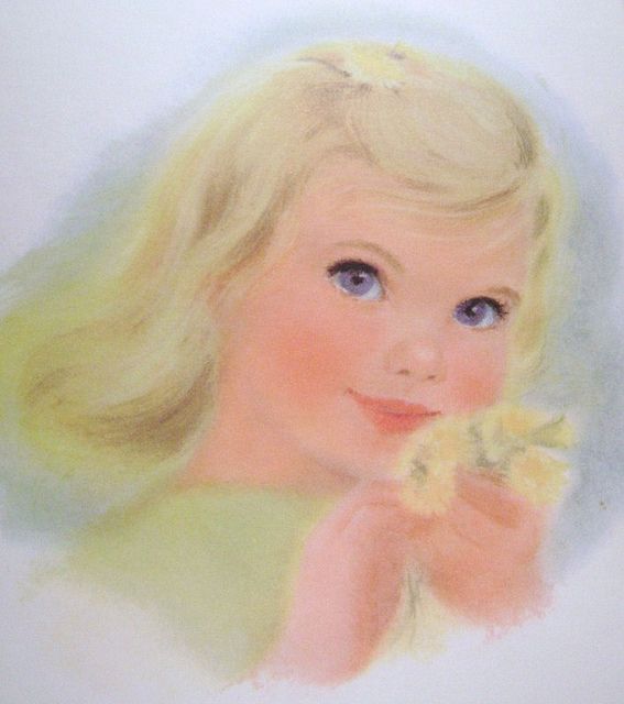 *50s Vintage Northern TP Advertising Prints Vintage Illustration 50s, Northern Girls, 50s Vintage, Beauty Portrait, American Beauty, Childrens Illustrations, Girls Prints, Kids Pictures, Vintage Cards