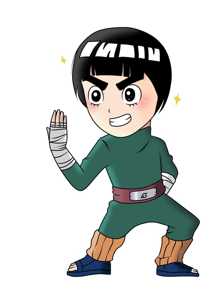 a cartoon character with black hair and green shirt holding his hand up in the air