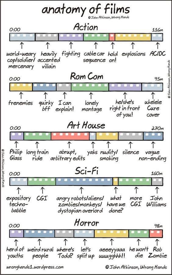 the anatomy of films and how they are used