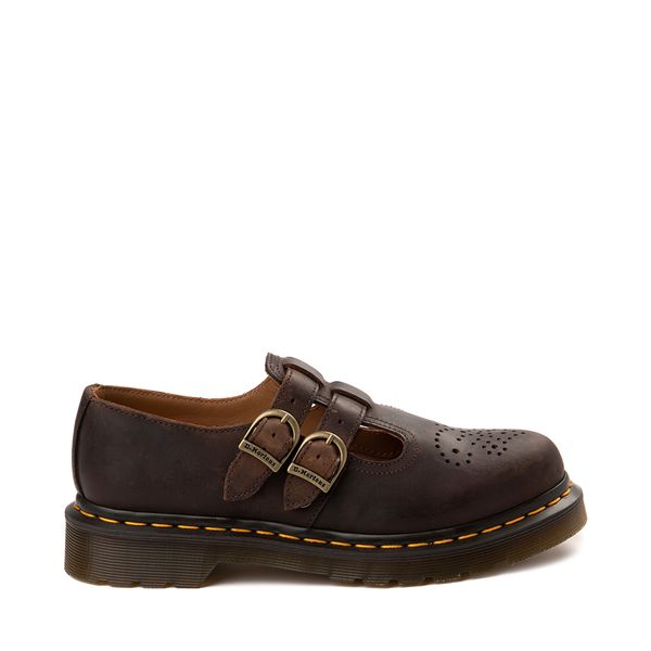 Womens Dr. Martens 8065 Mary Jane Casual Shoe - Dark Brown Doc Martens Mary Janes Outfit, Doc Marten Mary Janes, Mary Jane Doc Martens, Brown Doc Martens, Doc Martens Mary Janes, Dr Martens Mary Jane, Mary Janes Outfit, Church's Shoes, Brown Mary Janes