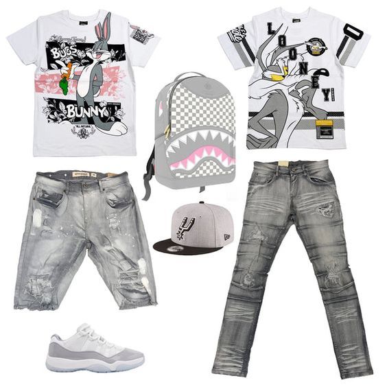 Perfect size color Cement Grey Jordan 11 Low Outfit, Best Drip Outfits Men, Sprayground Backpack Outfit, Male Drip Outfits, Designer Drip Outfits Men, First Day Of School Outfit Men, Drippy Outfits Men, Alucin Outfits, Mens Drippy Outfits