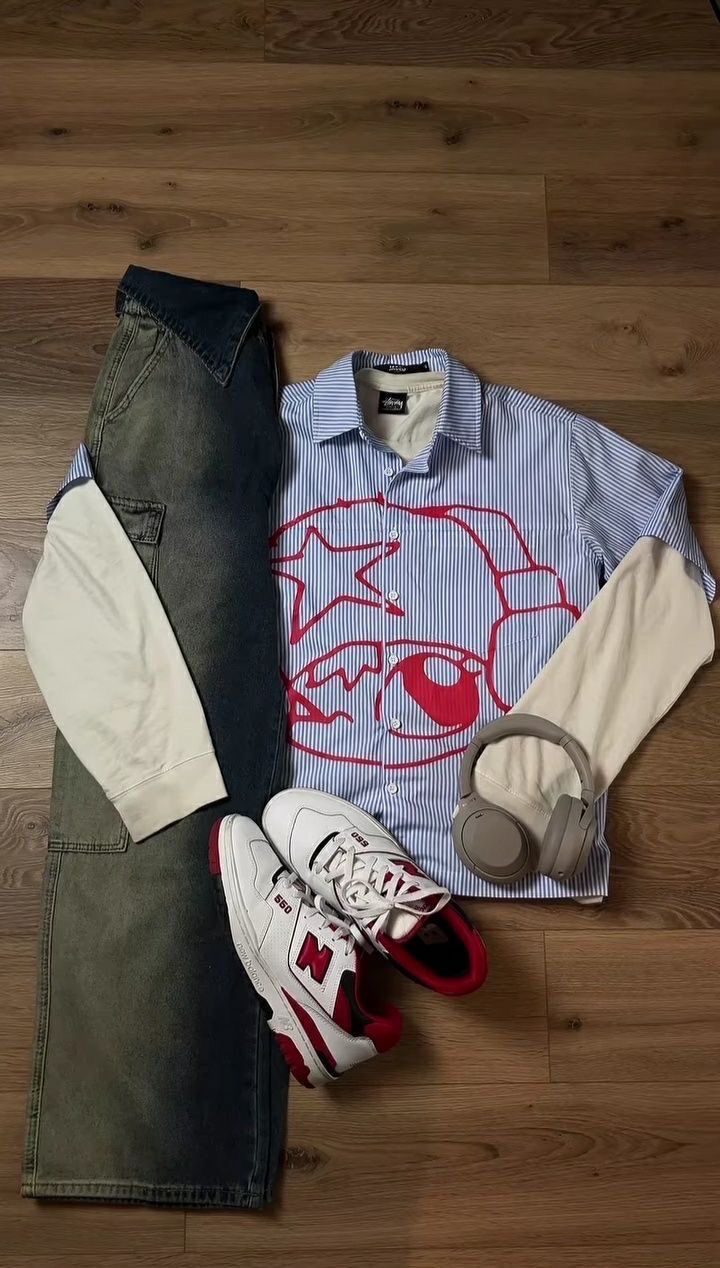 Baggy Outfits, Outfit Inspo Casual, Street Fashion Men Streetwear, Men Stylish Dress, Funky Outfits, Guys Clothing Styles, Men Fashion Casual Outfits, Streetwear Men Outfits, Swaggy Outfits