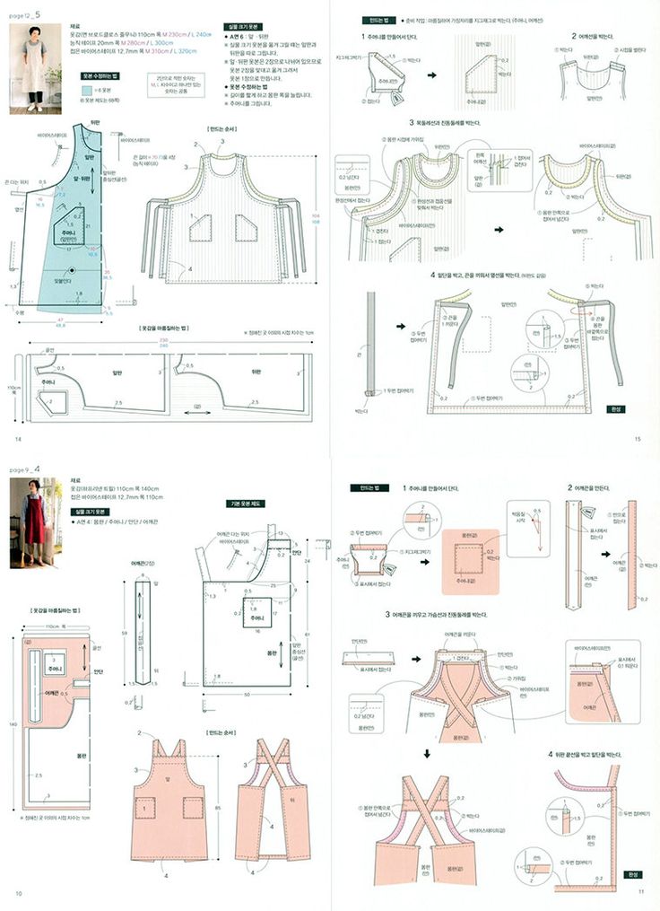 an instruction manual for how to sew a top