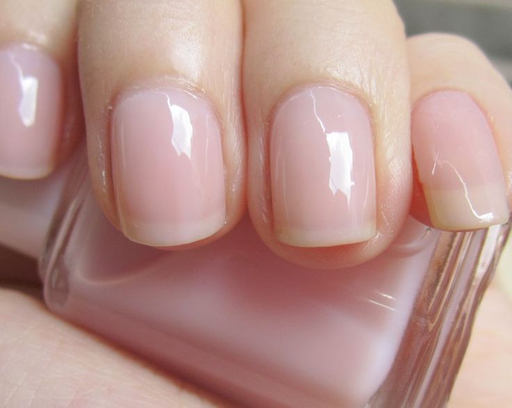 essie mademoiselle Essie Vanity Fairest Mademoiselle, Glossy Nail Polish, Shear Pink Nails, Sheer Pink Nails, Natural Nail Polish Color, Sheer Pink Nail Polish, Essie Mademoiselle, Sheer Coat, Essie Pink Nail Polish