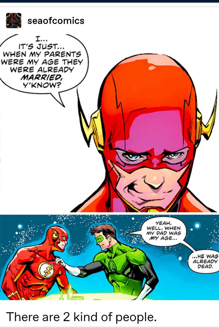 the flash and green lantern are talking to each other in this comic strip, which is also