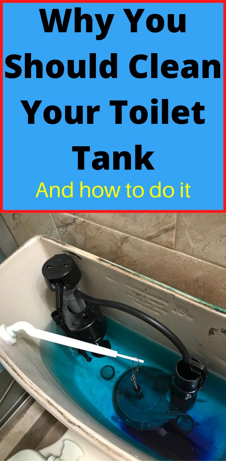 a bathroom sink with the words why you should clean your toilet tank and how to do it