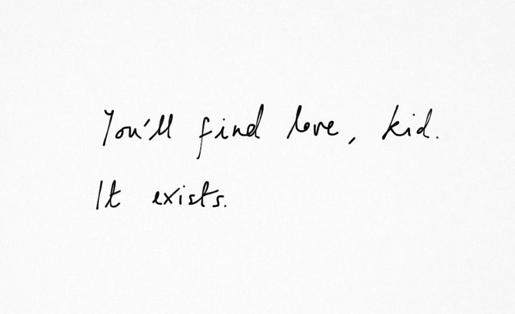 a piece of paper with writing on it that says, you'll find me, kid